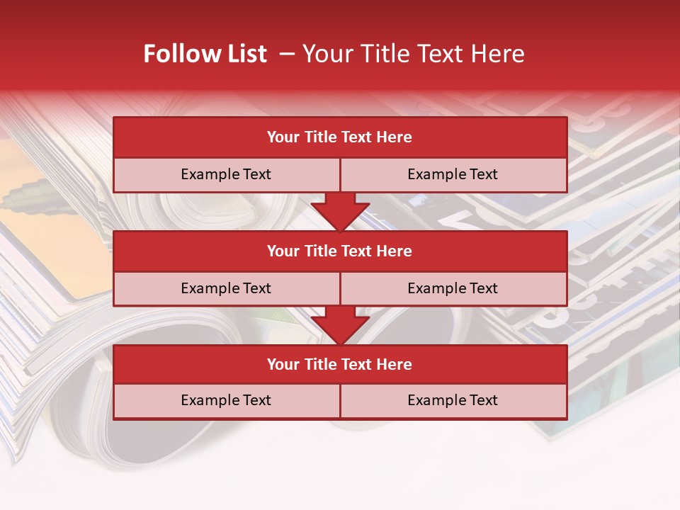Magazine Subscriptions PowerPoint Template