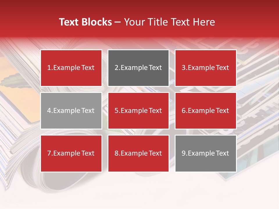 Magazine Subscriptions PowerPoint Template