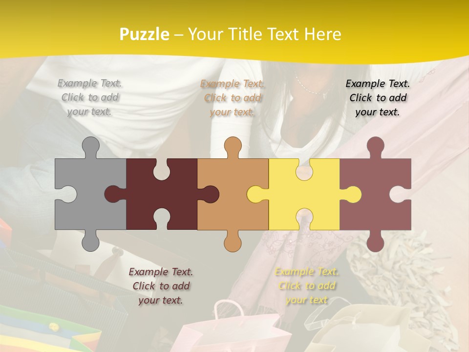 Smile Adults House PowerPoint Template