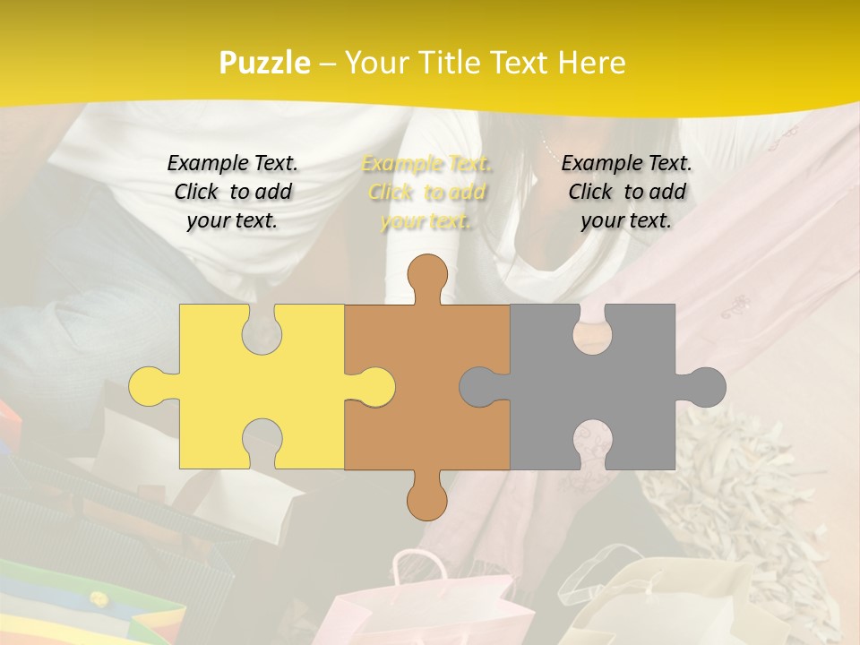 Smile Adults House PowerPoint Template