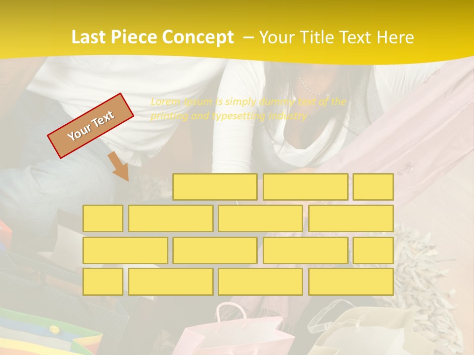 Smile Adults House PowerPoint Template