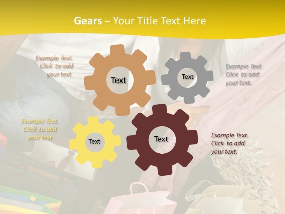 Smile Adults House PowerPoint Template