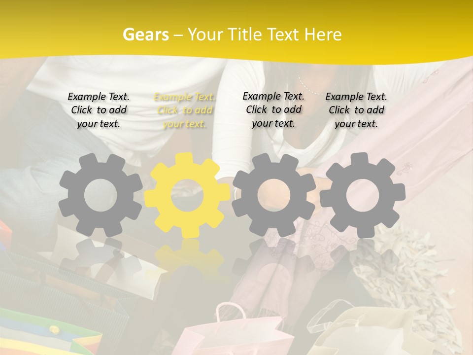 Smile Adults House PowerPoint Template