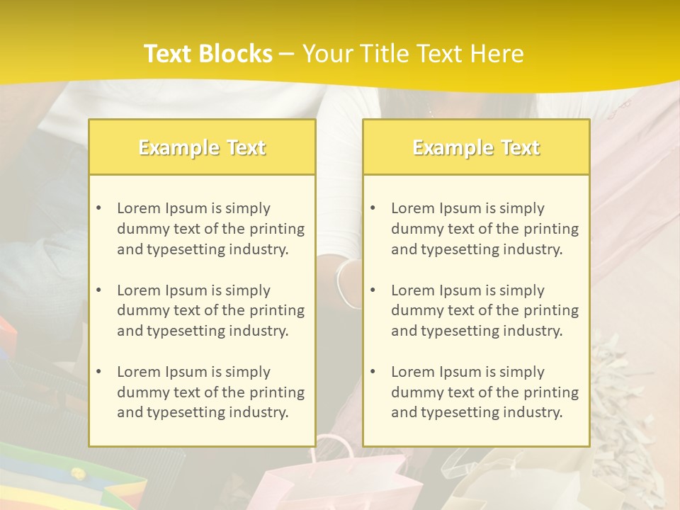 Smile Adults House PowerPoint Template