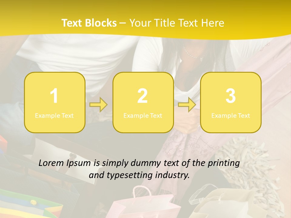 Smile Adults House PowerPoint Template