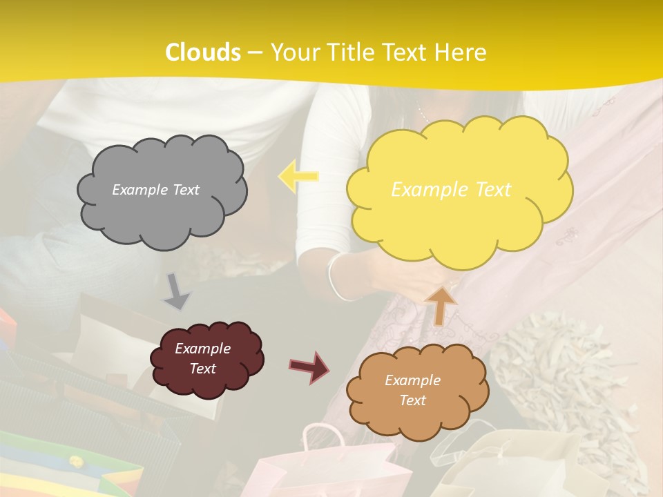 Smile Adults House PowerPoint Template
