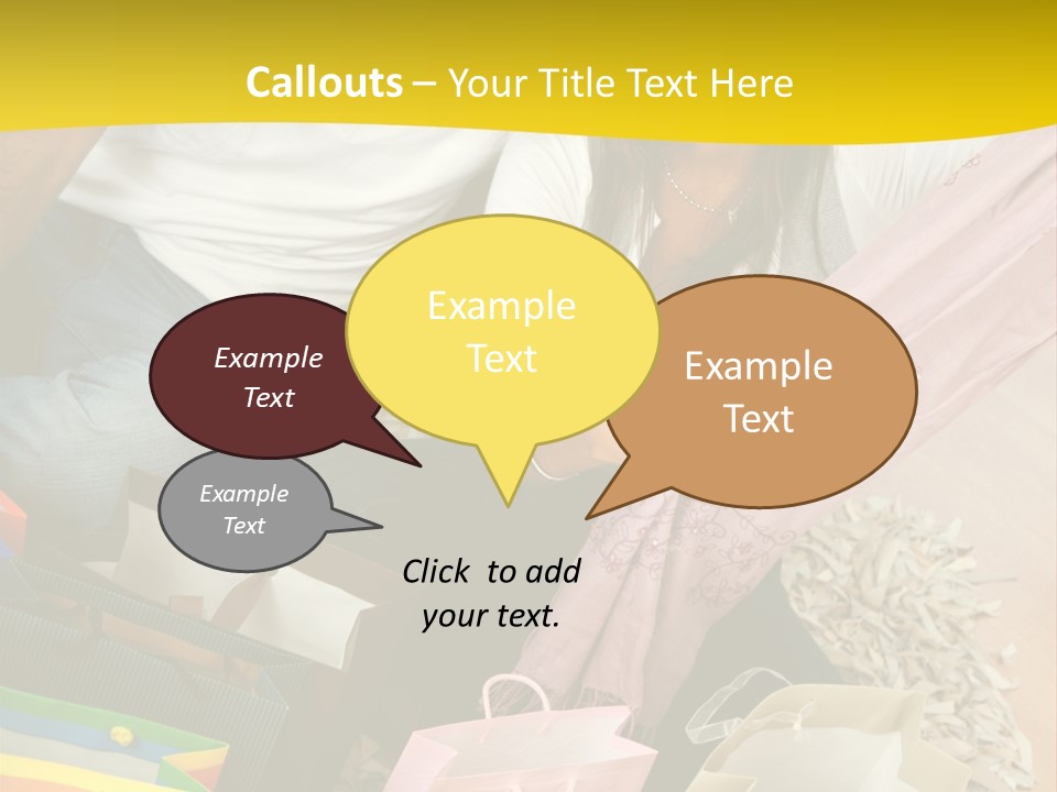Smile Adults House PowerPoint Template