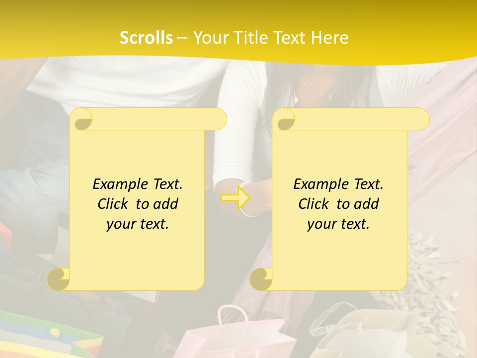 Smile Adults House PowerPoint Template