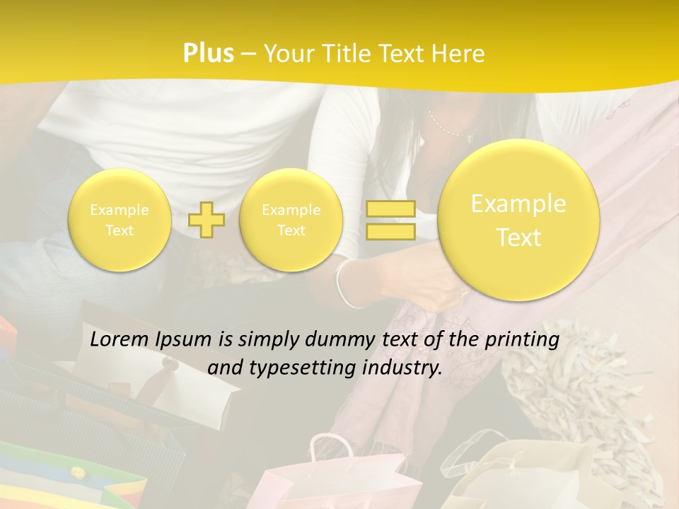Smile Adults House PowerPoint Template