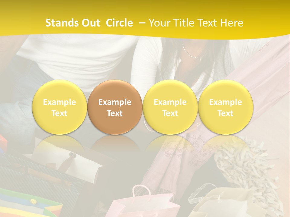 Smile Adults House PowerPoint Template