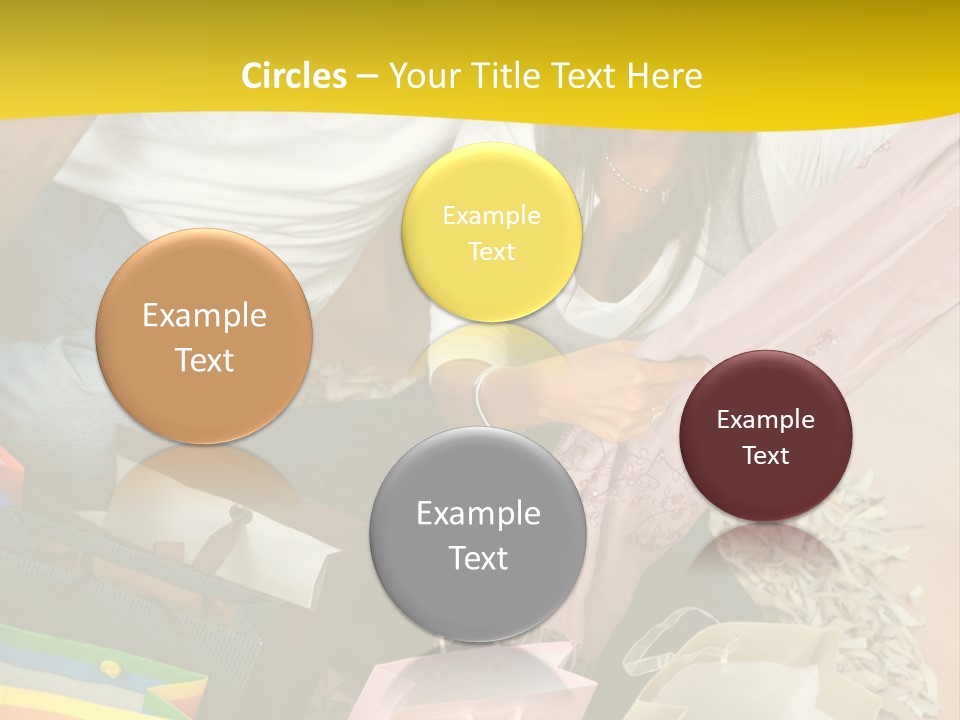 Smile Adults House PowerPoint Template