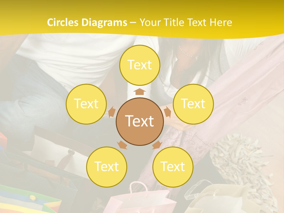 Smile Adults House PowerPoint Template