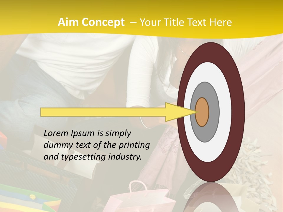 Smile Adults House PowerPoint Template