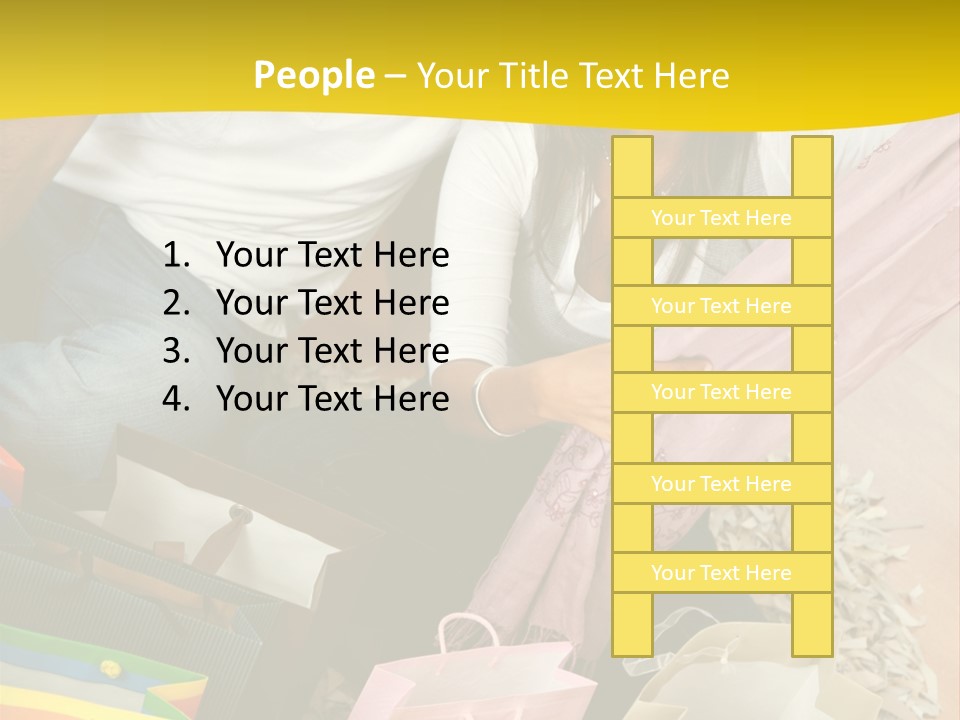 Smile Adults House PowerPoint Template
