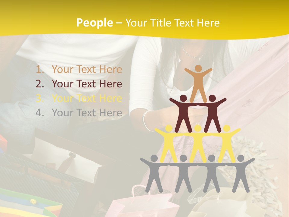 Smile Adults House PowerPoint Template