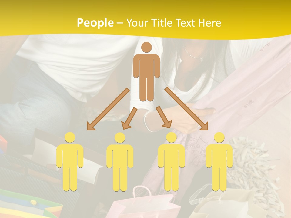 Smile Adults House PowerPoint Template