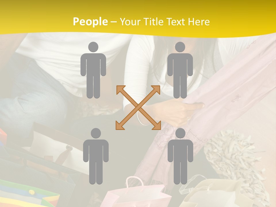 Smile Adults House PowerPoint Template