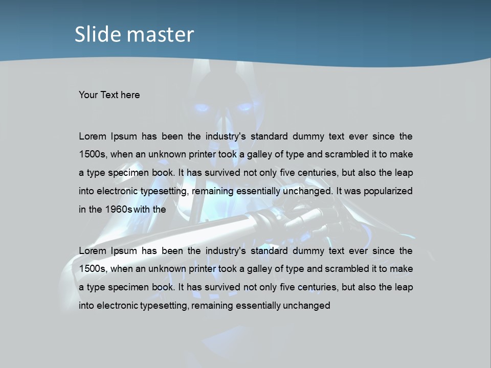 Robot PowerPoint Template