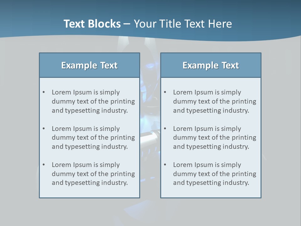 Robot PowerPoint Template