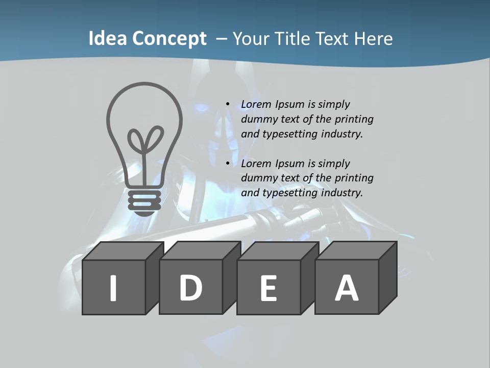 Robot PowerPoint Template