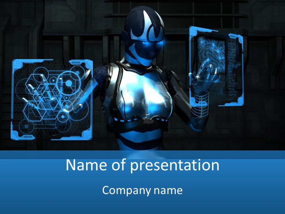 Cyborg PowerPoint Template