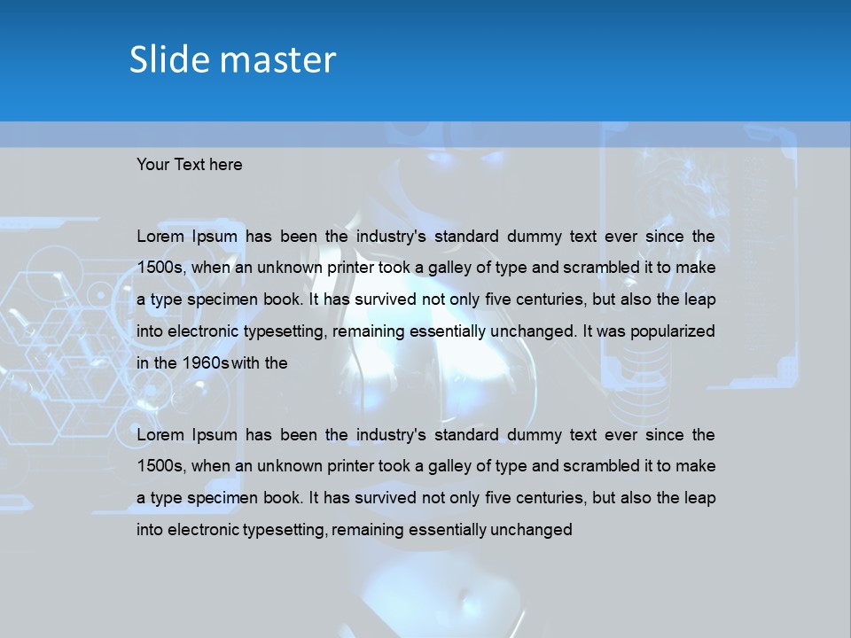 Cyborg PowerPoint Template