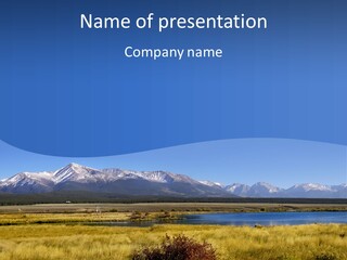 Colorado Landscape PowerPoint Template