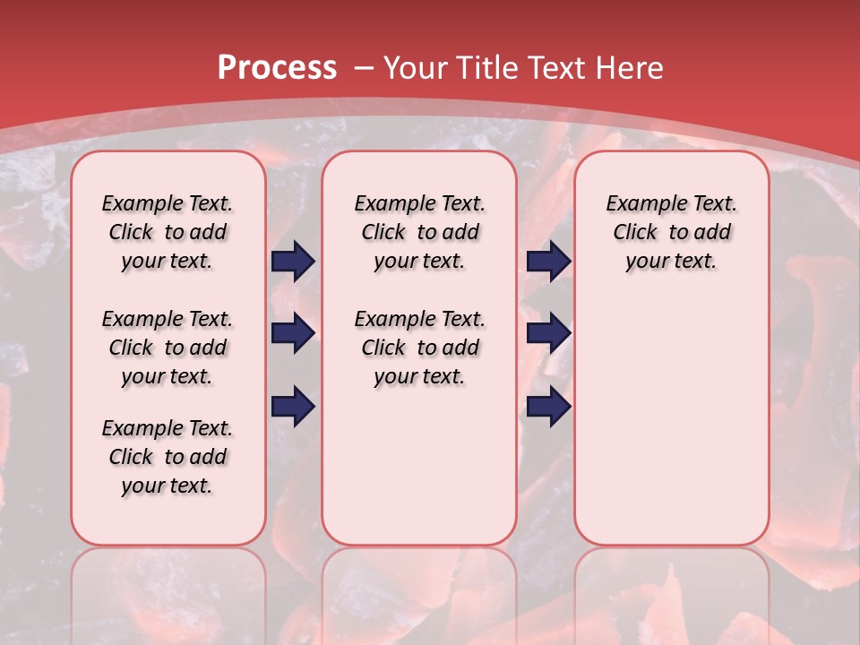 Fire Glowing Campfire PowerPoint Template