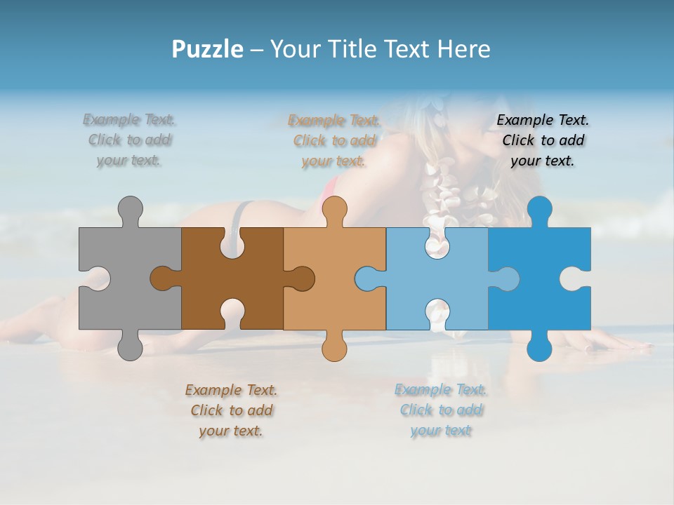 Hawaii Flowers PowerPoint Template