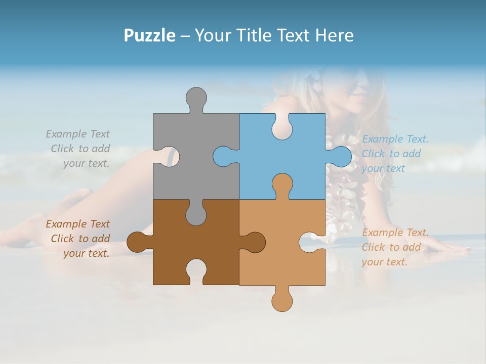 Hawaii Flowers PowerPoint Template