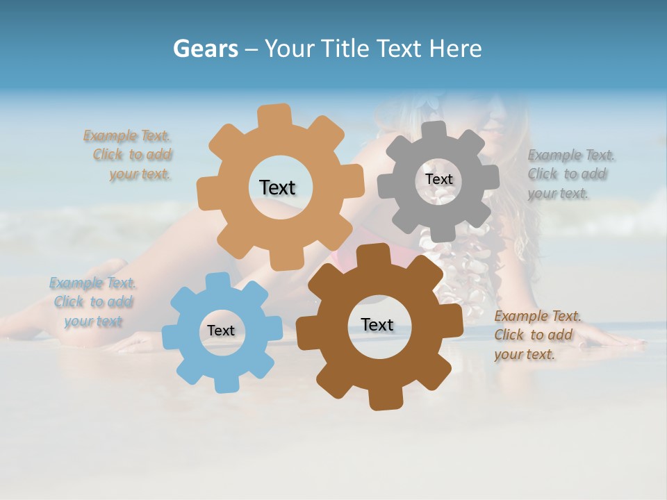 Hawaii Flowers PowerPoint Template