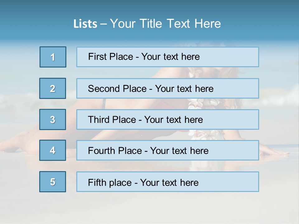 Hawaii Flowers PowerPoint Template