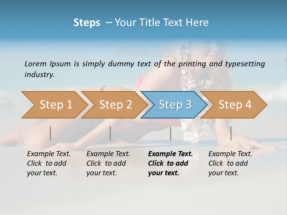 Hawaii Flowers PowerPoint Template