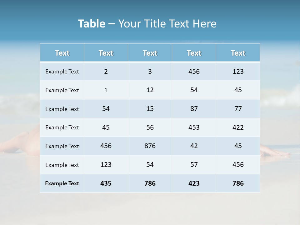 Hawaii Flowers PowerPoint Template
