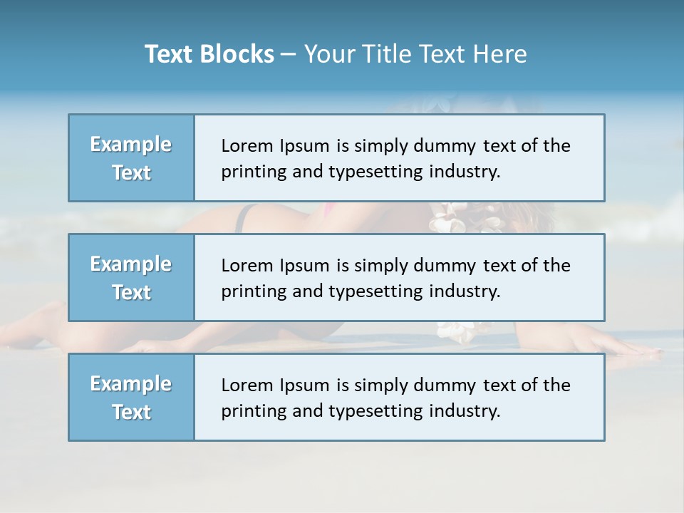 Hawaii Flowers PowerPoint Template