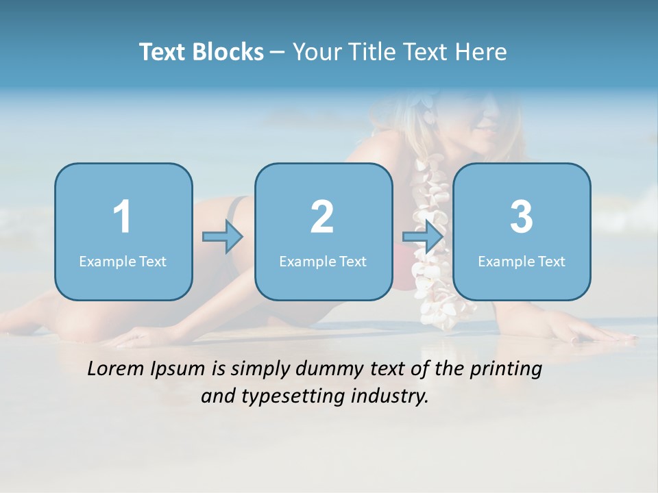 Hawaii Flowers PowerPoint Template