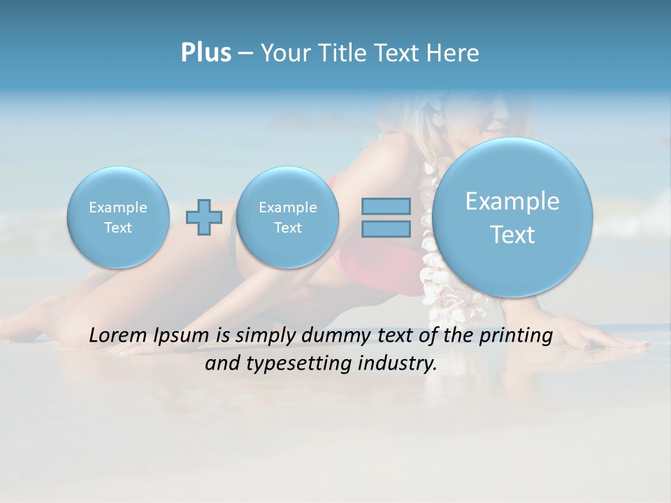 Hawaii Flowers PowerPoint Template