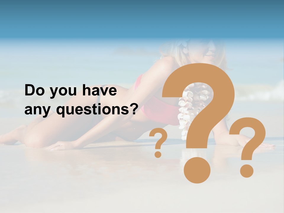 Hawaii Flowers PowerPoint Template