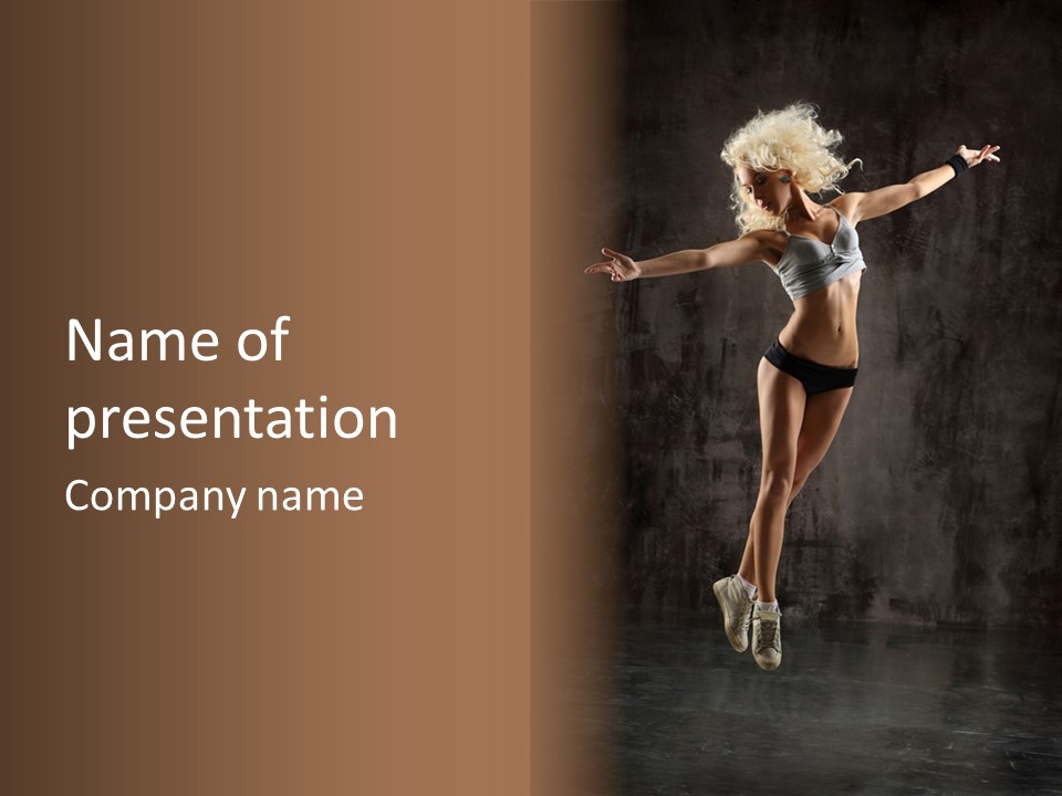 Movement Action Exercise PowerPoint Template