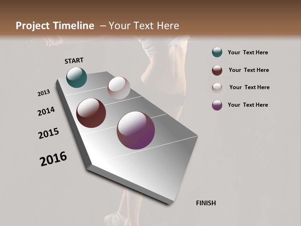 Movement Action Exercise PowerPoint Template