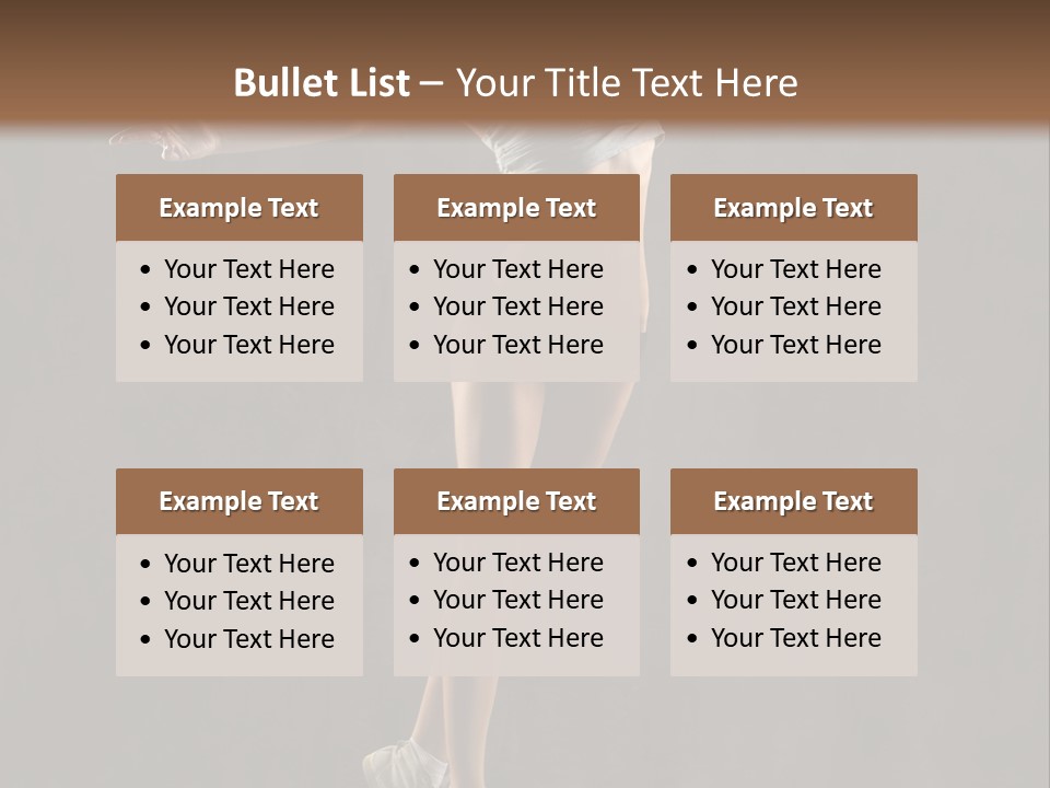 Movement Action Exercise PowerPoint Template