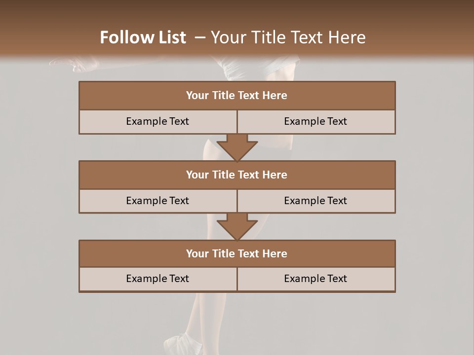Movement Action Exercise PowerPoint Template