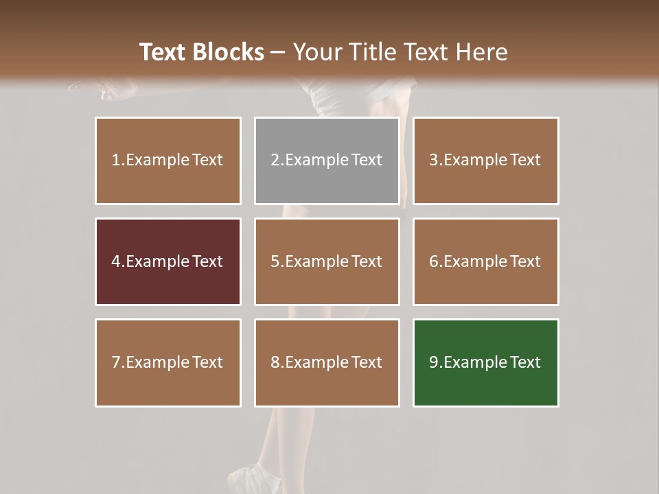 Movement Action Exercise PowerPoint Template