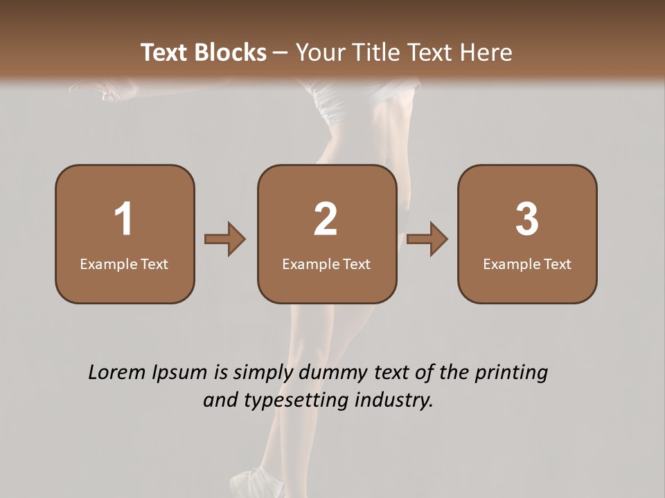 Movement Action Exercise PowerPoint Template