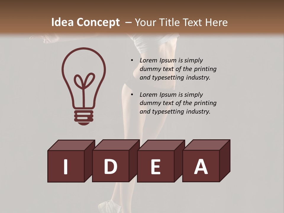 Movement Action Exercise PowerPoint Template