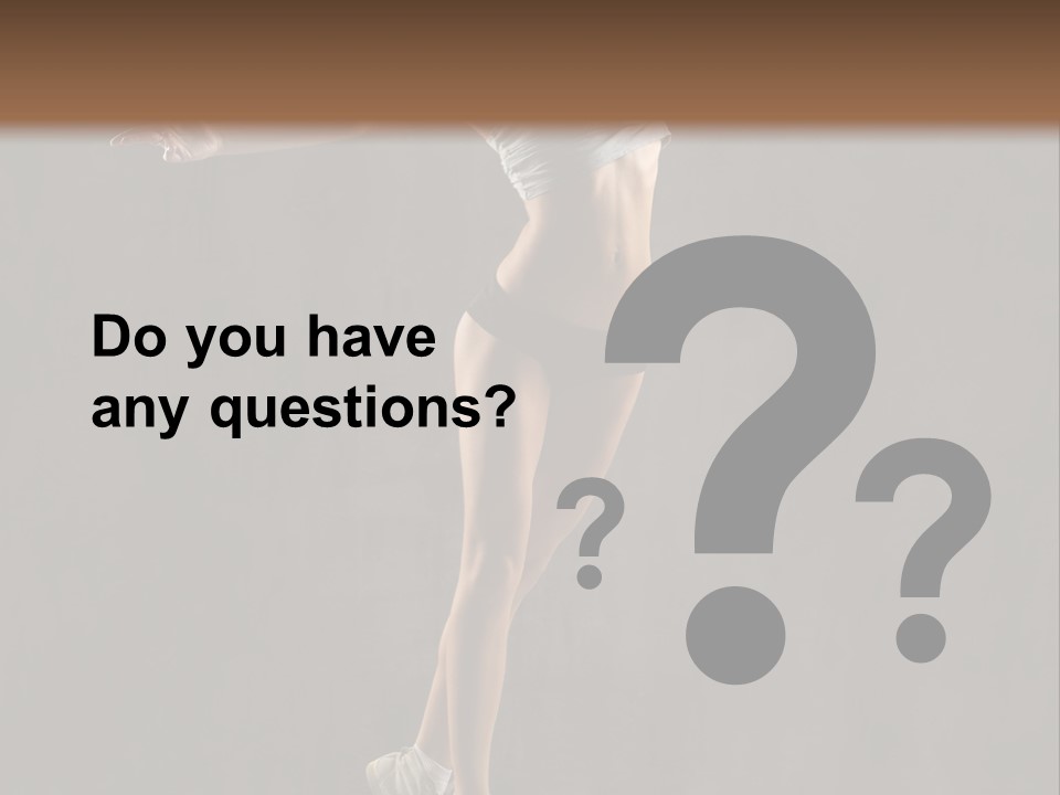 Movement Action Exercise PowerPoint Template