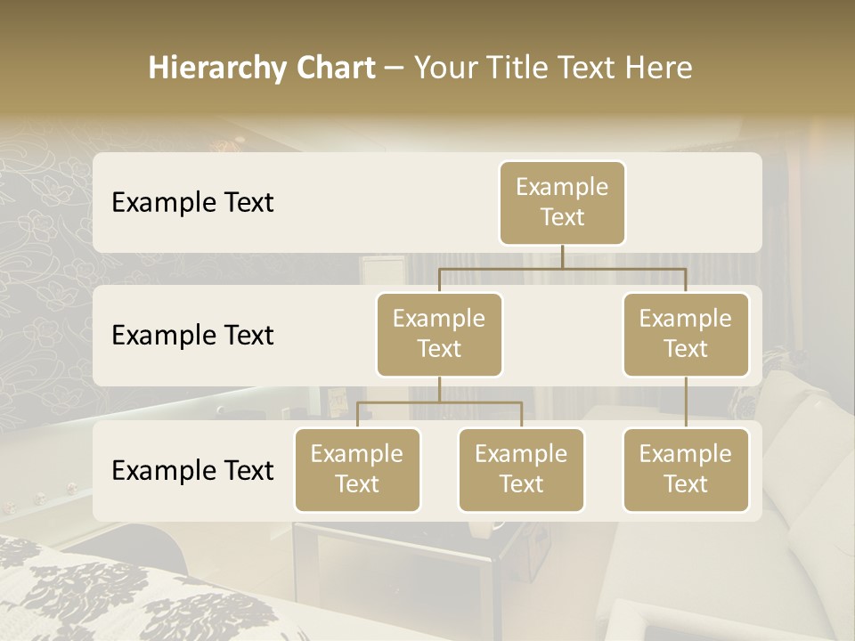 Living Room Wallpaper Ideas PowerPoint Template