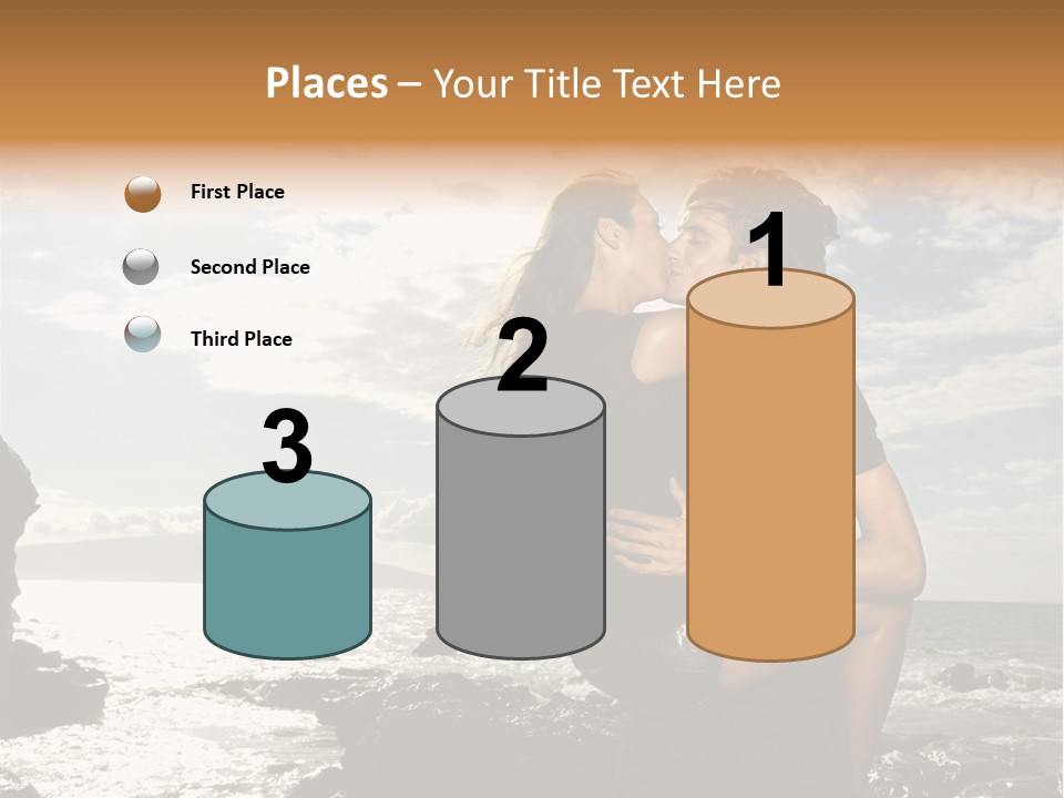 Love Kiss PowerPoint Template