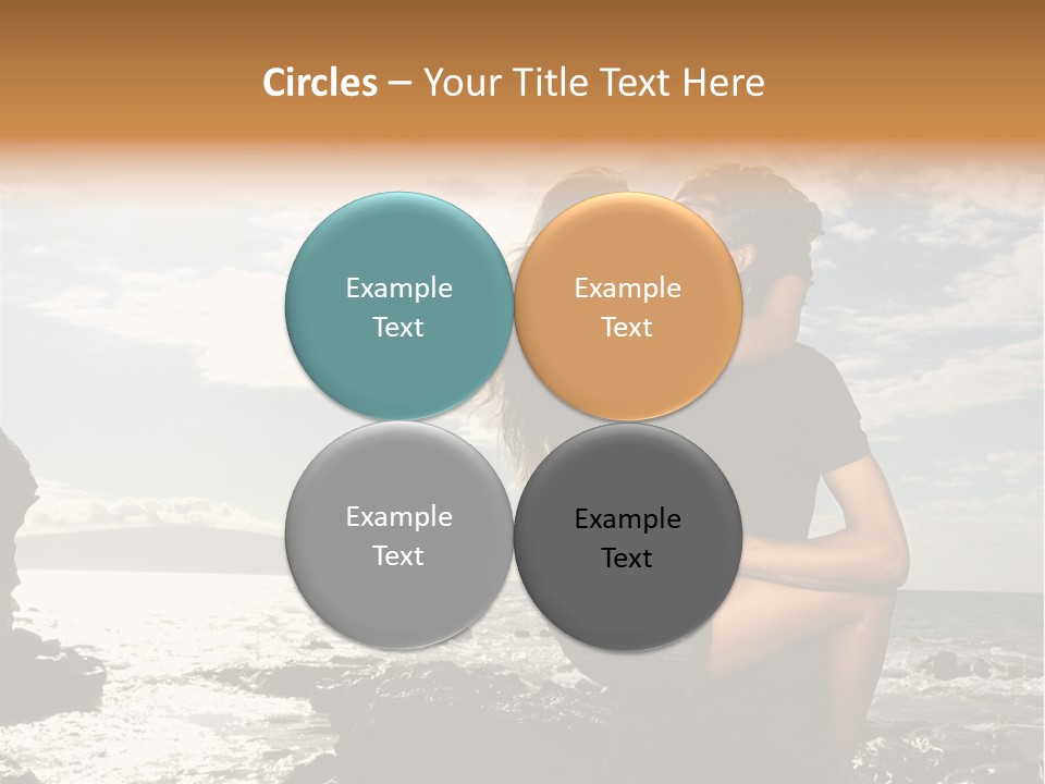 Love Kiss PowerPoint Template