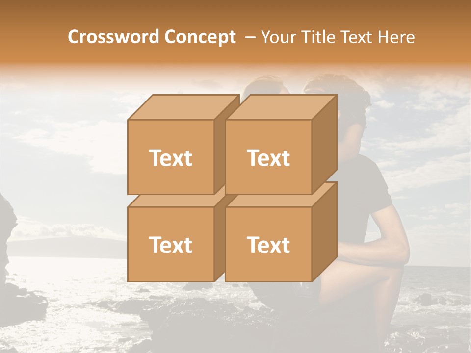 Love Kiss PowerPoint Template